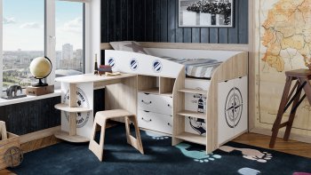 Кровать комбинированная Немо в Алдане - mebel154.com