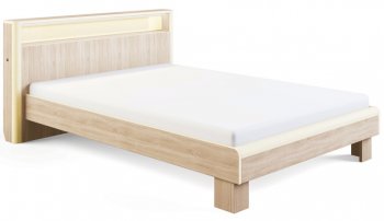 Кровать мод.3.2 со светодиодной подсветкой Оливия в Алдане - mebel154.com