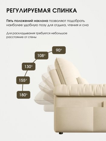 Диван-кровать ЛУНО 160см в Алдане - mebel154.com