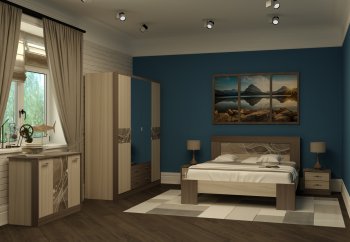 Модульная спальня Николь в Алдане - mebel154.com