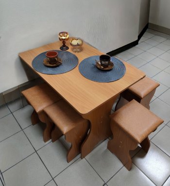 Обеденная зона Миссия (бук) в Алдане - mebel154.com