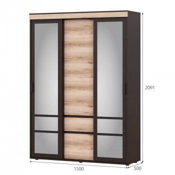 Шкаф-купе Берген в Алдане - mebel154.com