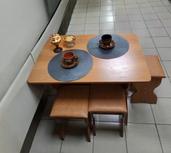 Обеденная зона Миссия (бук) в Алдане - mebel154.com