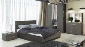 Двуспальная кровать с подъемным механизмом Наоми в Алдане - mebel154.com