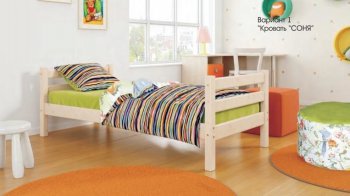 Кровать Соня вариант 1 в Алдане - mebel154.com