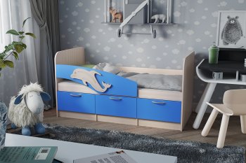 Кровать Дельфин 1.6 в Алдане - mebel154.com
