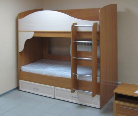 Кровать двухъярусная в Алдане - mebel154.com