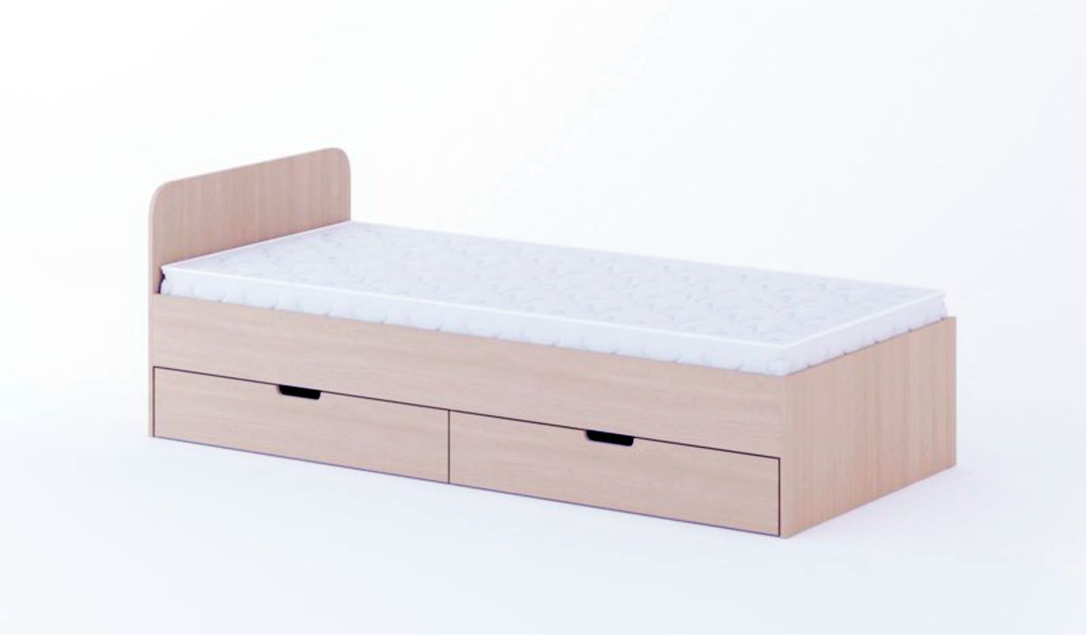 Кровать с ящиками Фиджи в Алдане - mebel154.com