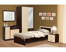 Кровать 900  Фриз с настилом в Алдане - mebel154.com