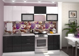 Кухонный гарнитур Валерия-М металлик в Алдане - mebel154.com