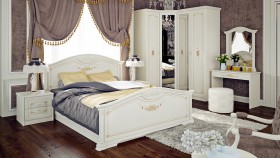 Лючия модульная спальня в Алдане - mebel154.com