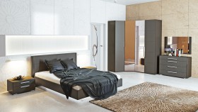 Наоми модульная спальня в Алдане - mebel154.com