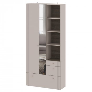 Вешалка с зеркалом Одетта (ВШ1) в Алдане - mebel154.com