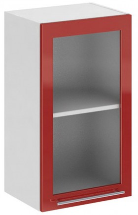 Олива ПС 300 шкаф верхний стекло в Алдане - mebel154.com