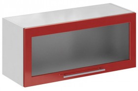 Олива ВПГС 800 шкаф верхний горизонт. стекло в Алдане - mebel154.com