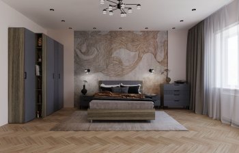 Спальный гарнитур Борнео в Алдане - mebel154.com