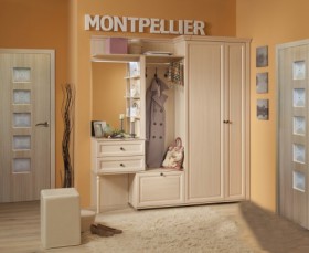 Шкаф для обуви 1 Montpellier в Алдане - mebel154.com