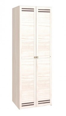 Шкаф для одежды 2-х дверный 54 Бриз в Алдане - mebel154.com