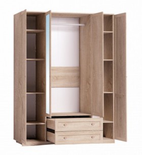 Шкаф для одежды 4-х дверный 9 Adele в Алдане - mebel154.com