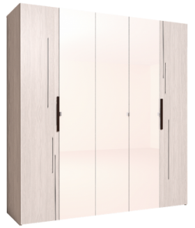 Шкаф для одежды 5-ти дверный 777 Майя в Алдане - mebel154.com