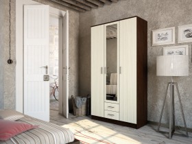 Шкаф-для одежды Трио в Алдане - mebel154.com