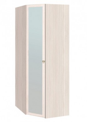 Шкаф для одежды угловой с зеркалом 56-2 Бриз в Алдане - mebel154.com