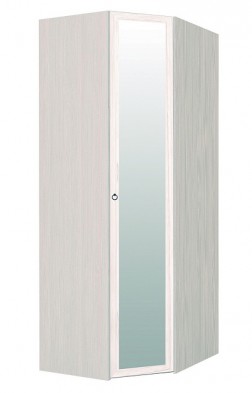 Шкаф для одежды угловой с зеркалом 56-2 Марсель в Алдане - mebel154.com