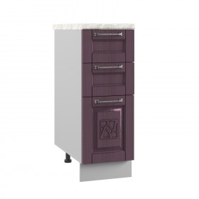 Шкаф нижний с ящиками СЯ 300 Тито в Алдане - mebel154.com