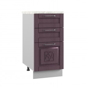 Шкаф нижний с ящиками СЯ 400 Тито в Алдане - mebel154.com