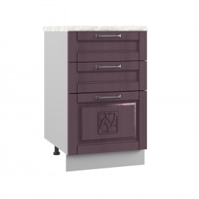 Шкаф нижний с ящиками СЯ 500 Тито в Алдане - mebel154.com