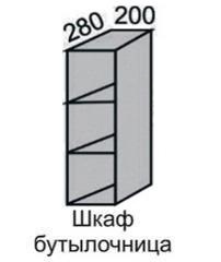 Шкаф верхний 720 ВШ 20 в Алдане - mebel154.com
