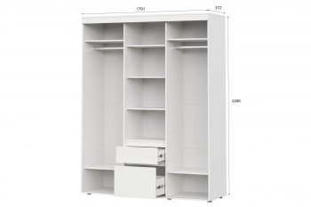 Шкаф-купе Одри 1.7м в Алдане - mebel154.com
