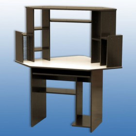 Стол компьютерный угловой в Алдане - mebel154.com
