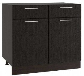 Валерия-М (каркас Н 800, фасад Ф-51) Шкаф нижний двухдверный в Алдане - mebel154.com